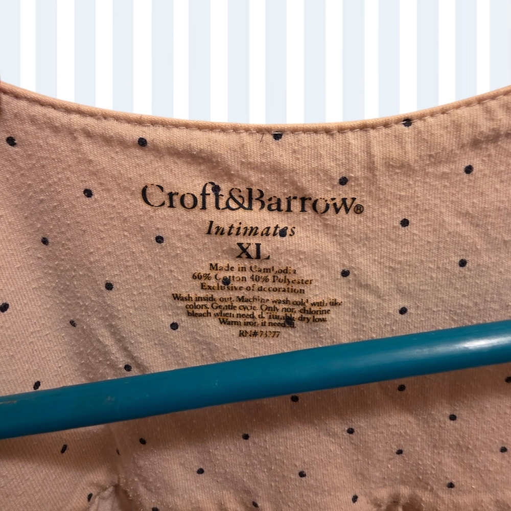 Croft & Barrow Pink Nightgown - Picture 5 of 6